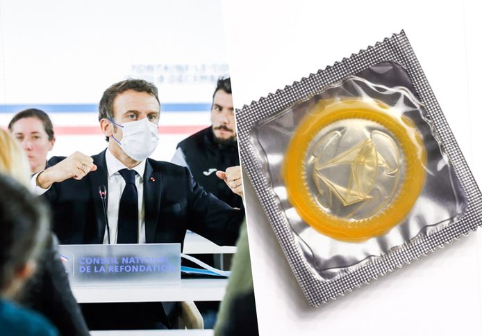 Emmanuel Macron annonce la gratuité du préservatif pour les 18-25 ans en pharmacie dès 2023